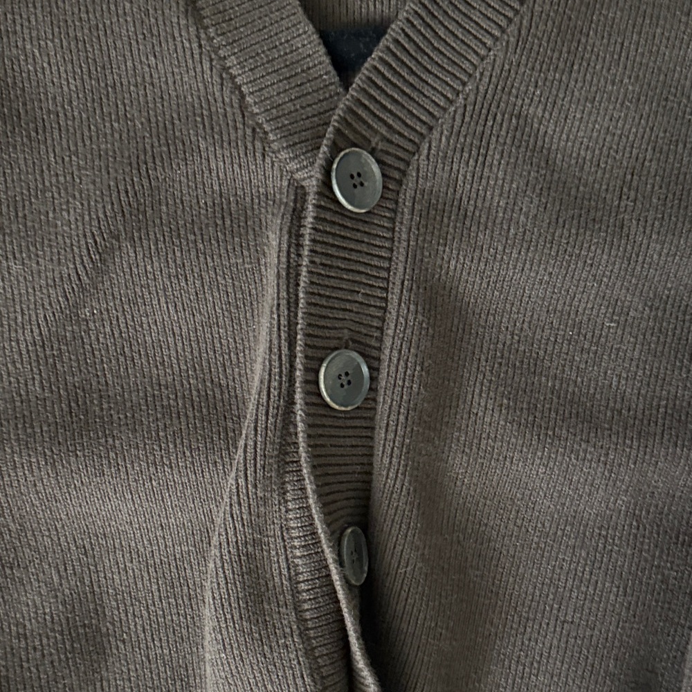 Alo Brown Cardigan and Pants Set - Picture 5 of 9
